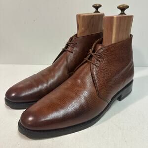 FULLY RESOLED Crockett & Jones x Brooks Brothers Chukka Boot Bench Made US 9 D